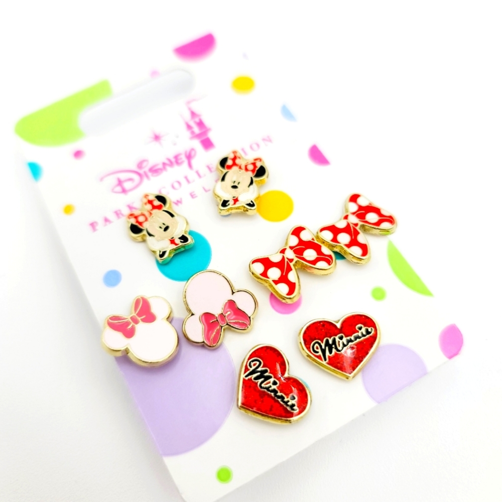 Disney Minnie Mouse Earring set of 4